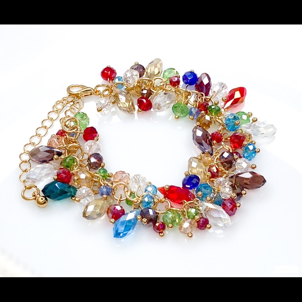 Austrian crystal stone bracelet